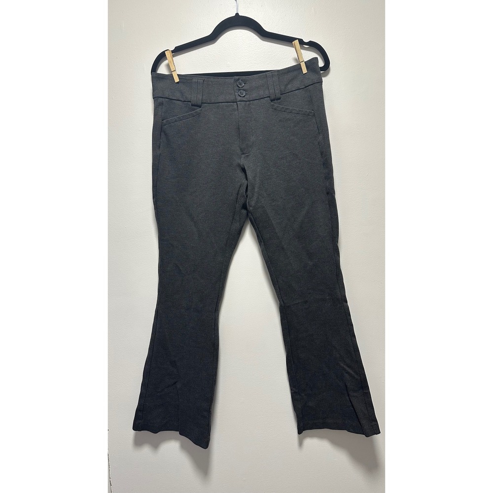 Studio by Torrid Women Charcoal Gray Trouser Boot Dress Pants Size 10R Stretch